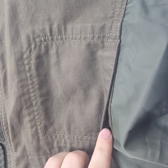 Lucky Brand Clothing Military Style Jacket Army Green Womens Large 06-KH1 - Picture 3 of 10